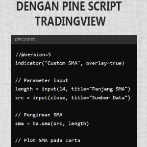 cara mudah create pine script customed indicator tradingview
